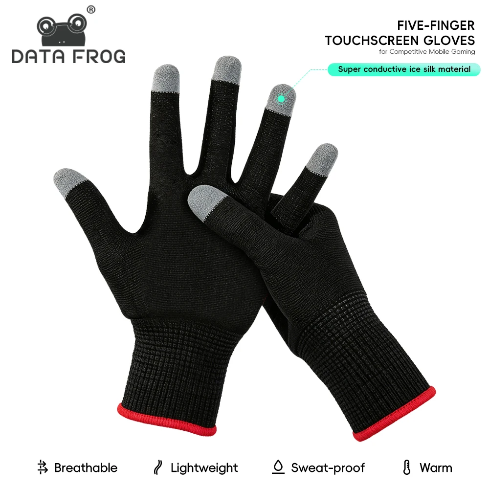 Esports Gaming Finger Sleeve - Data Frog E-Sports Gaming Gloves, Professional