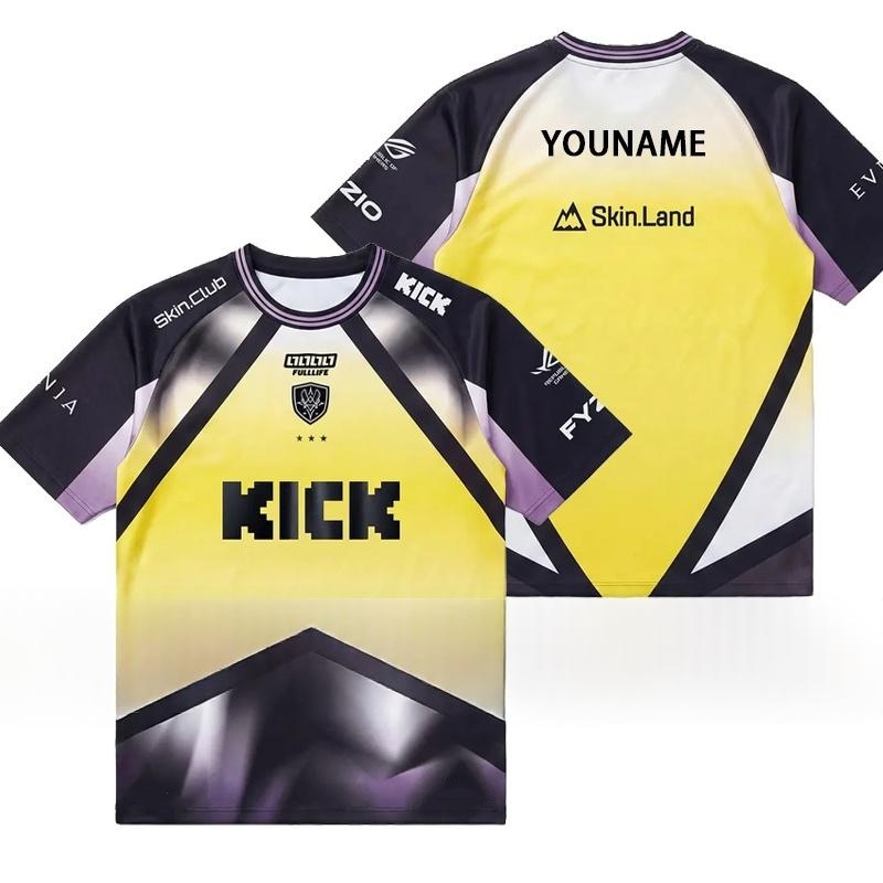 Esports Gaming Jersey Design - Gradient Design 2026 Team Vitality Men