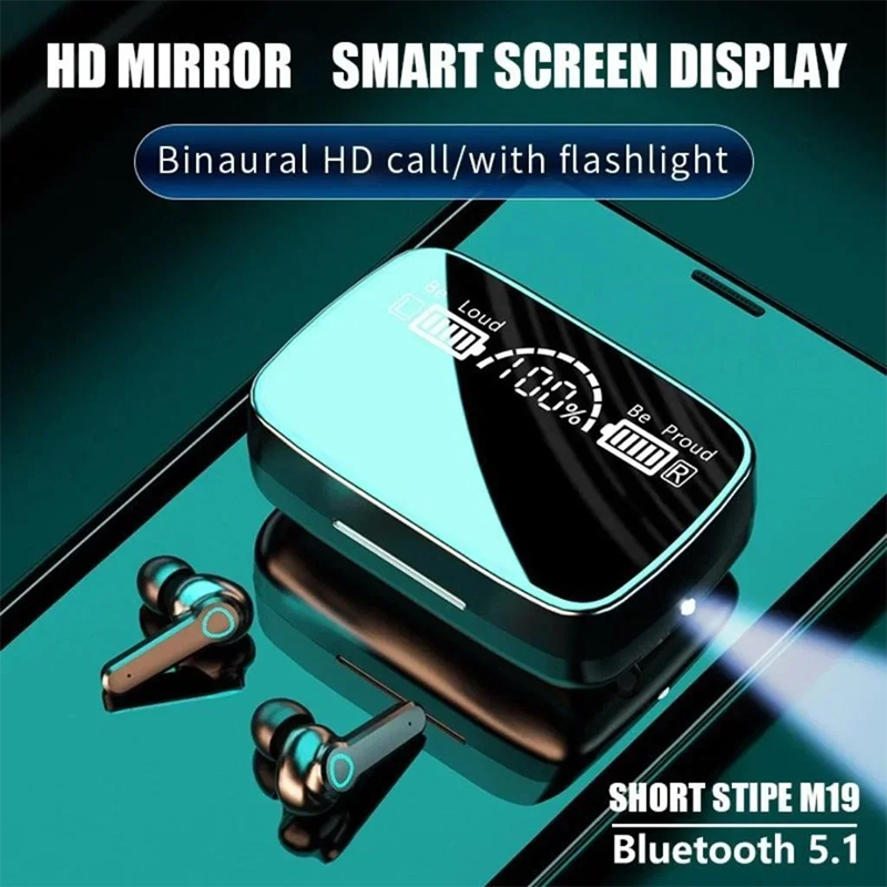 Esports Gaming Video - M19 Bluetooth Earphones Wireless Gaming Touch