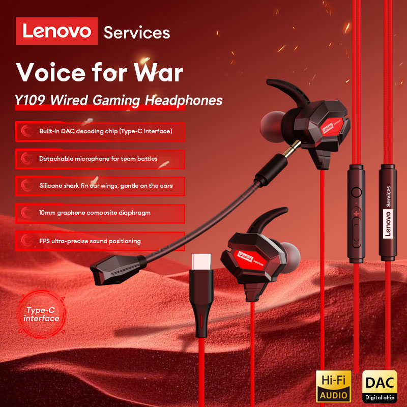 Esports Gaming Bar - Lenovo Y109 Wired Gaming Headset Shark