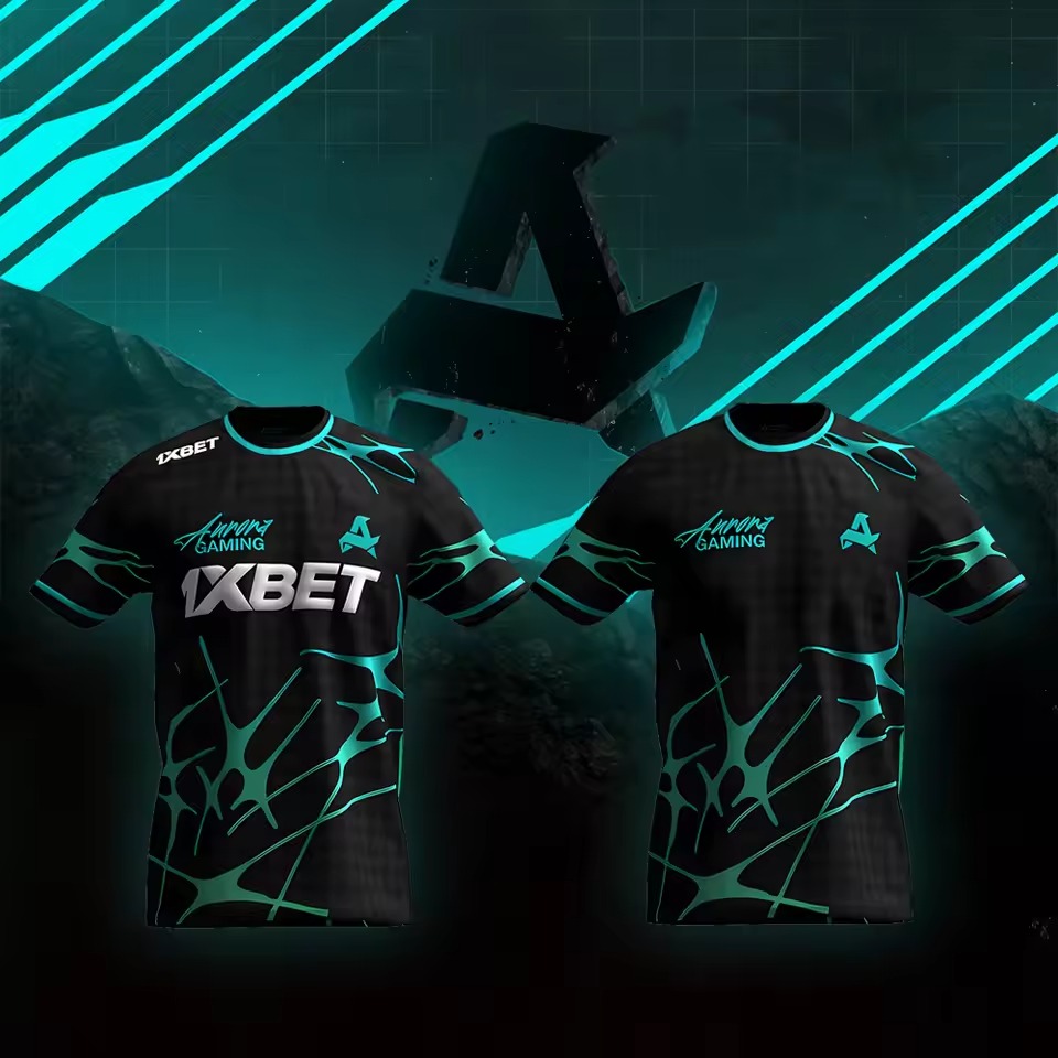 Custom Esports Gaming Jersey - Aurora Gaming E-sports Club New Summer
