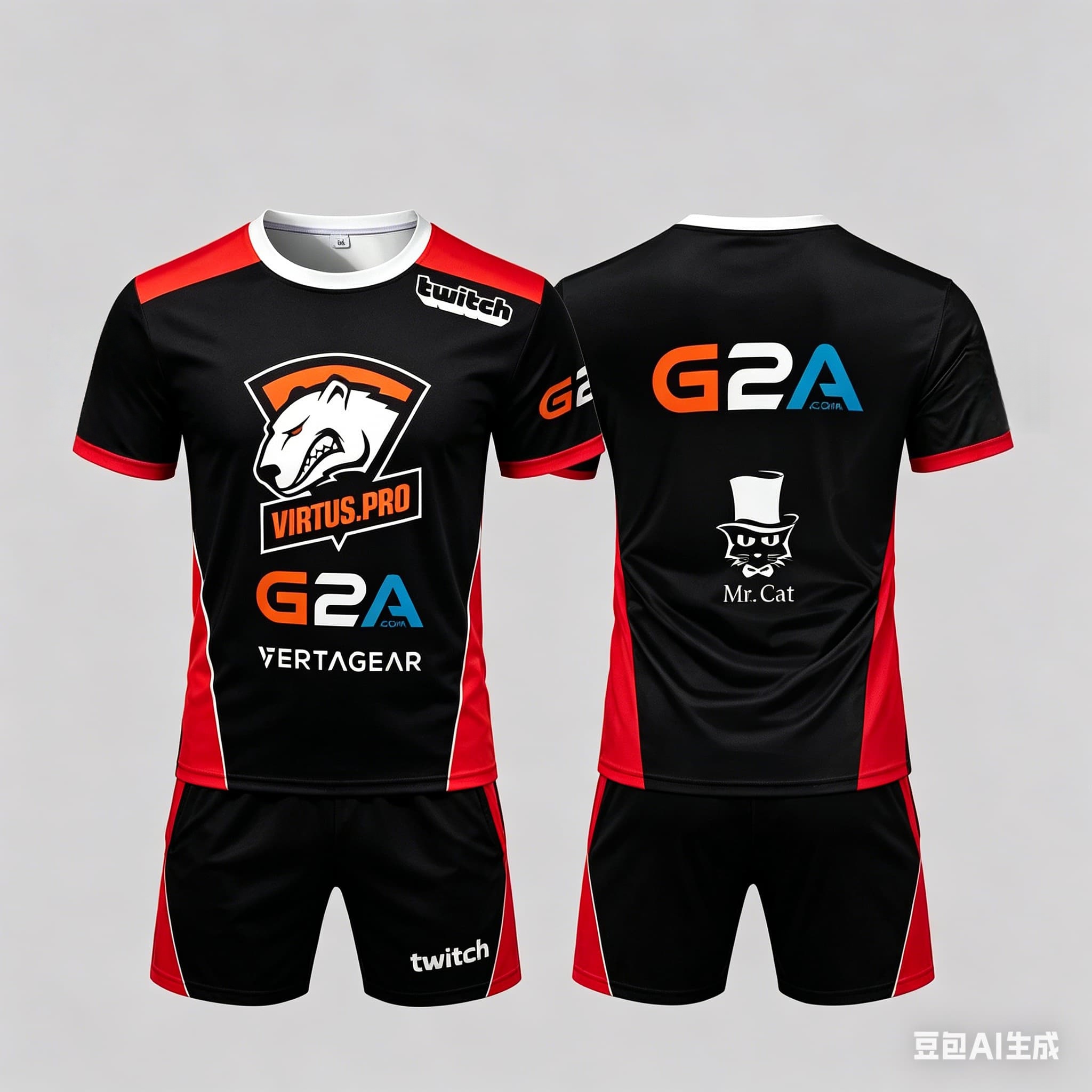 Esports & Gaming Optics Gmbh - Virtus.Pro Esports Club Uniforms Summer Outdoor