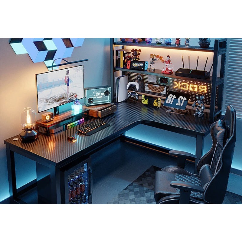 L Shaped Corner Computer Gamin - Esports Gaming School 评论和价格