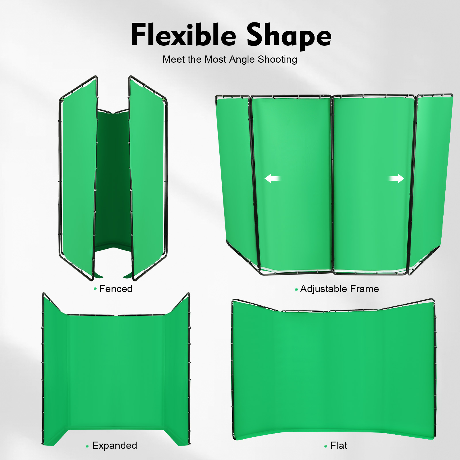 4x2.4m Photography Backdrop St - Green Screen Collapsible 评论和价格
