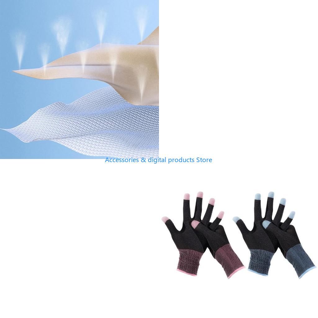 77JD 1 Pair Highly Sensitive F - Esports Gaming Finger Sleeve 评论和价格