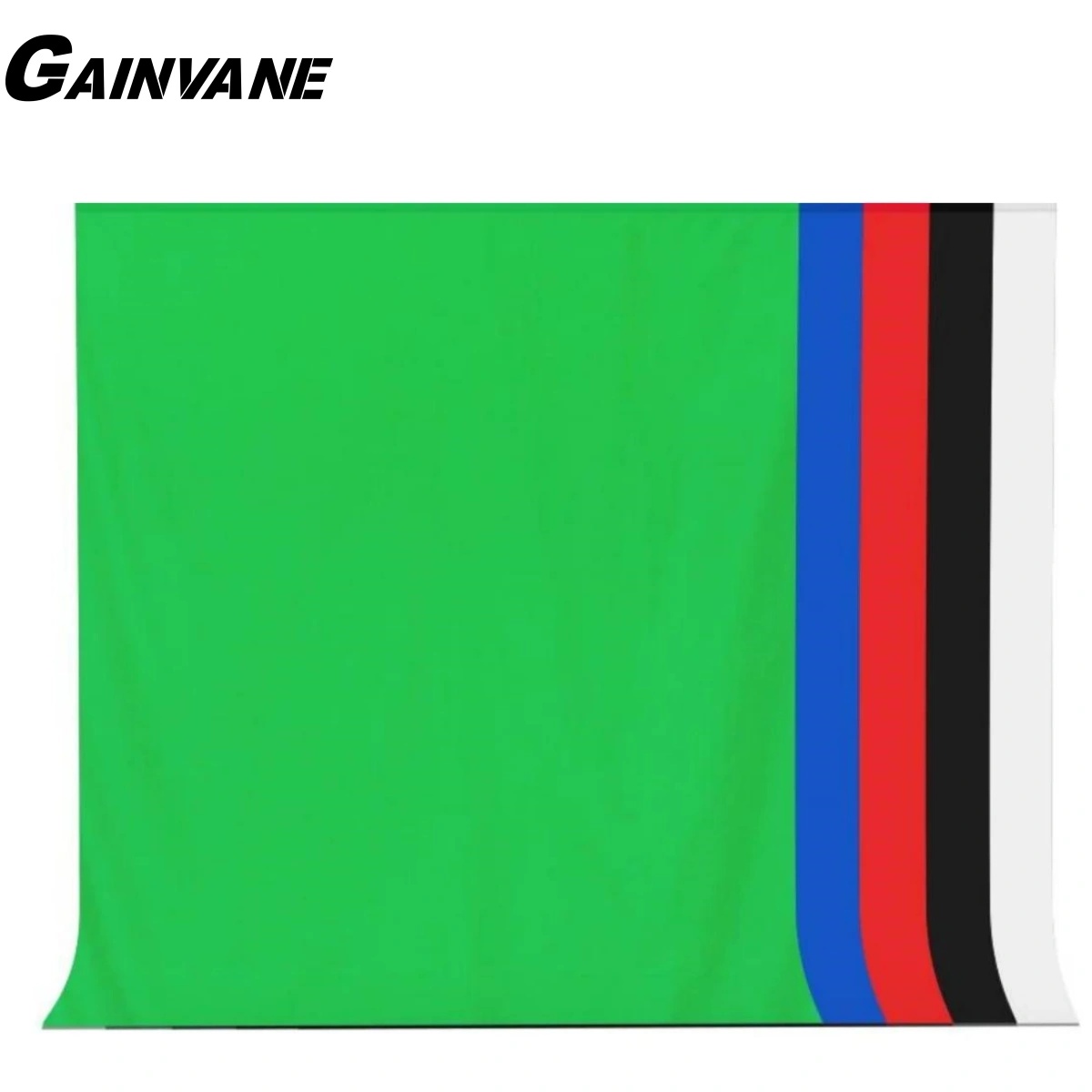 GAINVANE Backdrop Cloth White  - Green Screen Collapsible 评论和价格