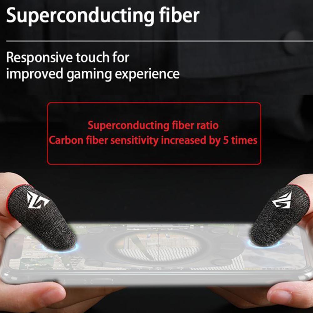 2pcs Fingertip Sleeve Esports  - Esports Gaming Finger Sleeve 评论和价格
