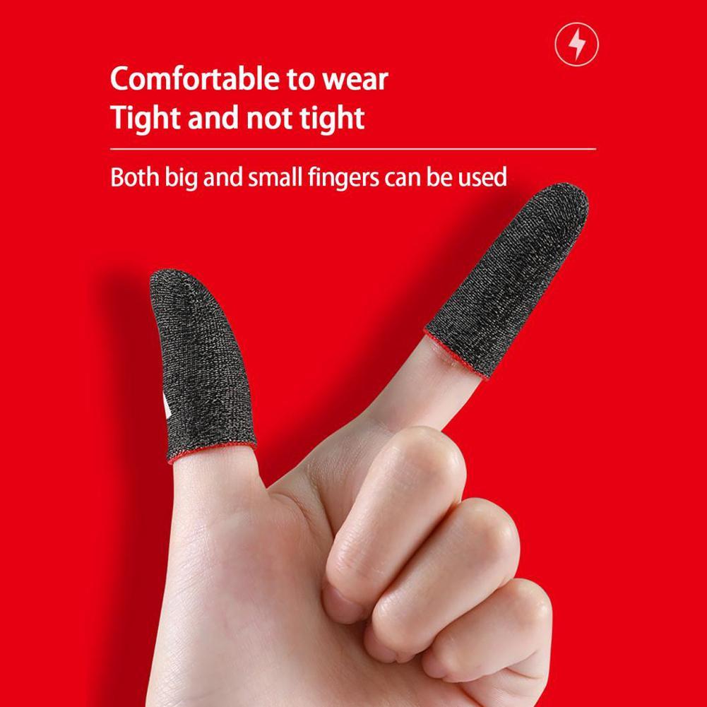 2pcs Fingertip Sleeve Esports  - Esports Gaming Finger Sleeve 评论和价格