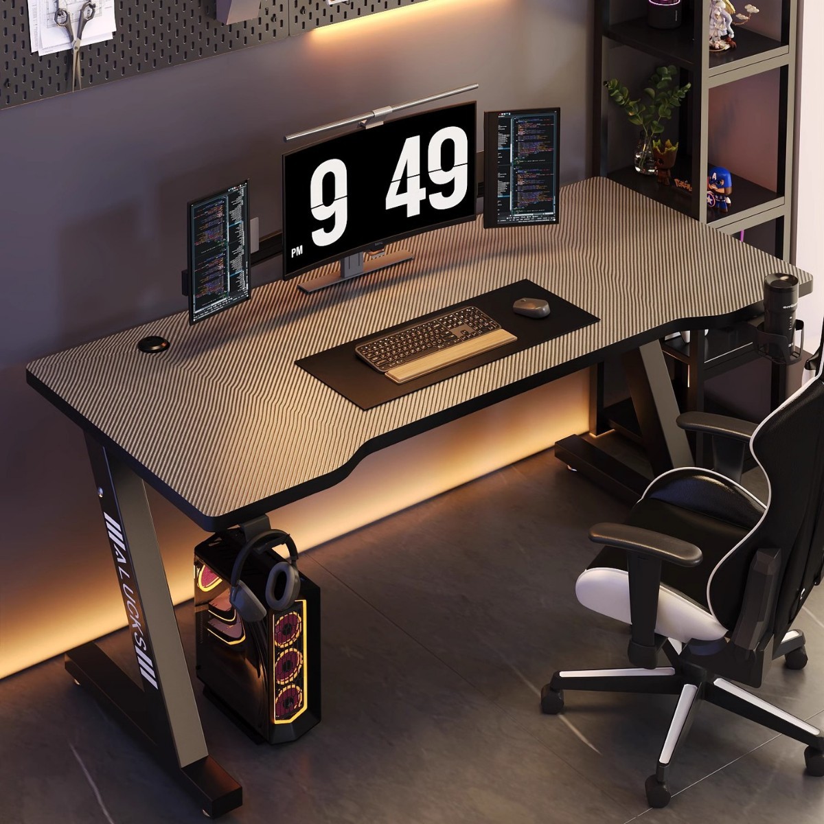 Home Office Computer Desk Smar - Esports Gaming School 评论和价格