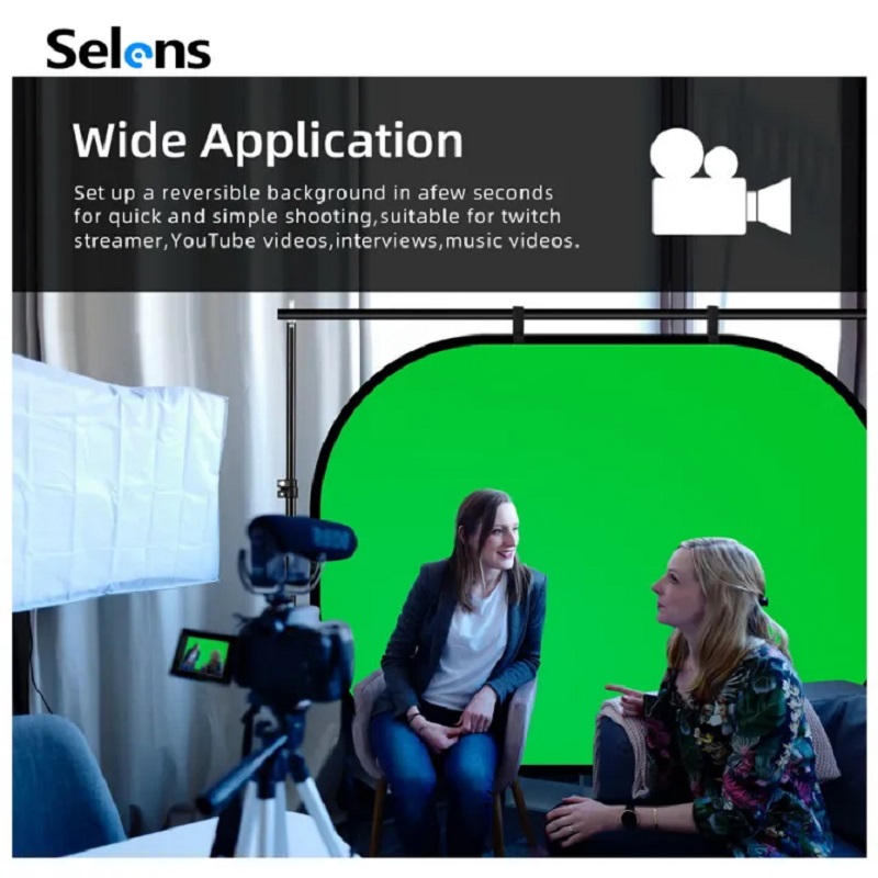 Selens Green Screen Photo Back - Green Screen Collapsible 评论和价格