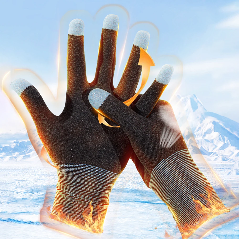 1 Pair Game Playing Gloves Hig - Esports Gaming Finger Sleeve 评论和价格