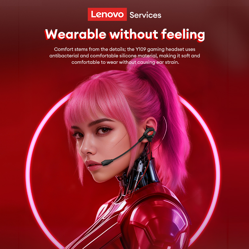 Lenovo Y109 Wired Gaming Heads - Esports Gaming Bar 评论和价格
