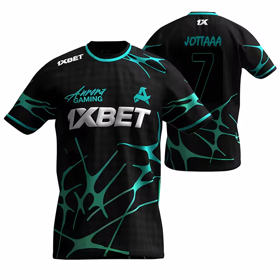 Aurora Gaming E-sports Club Ne - Custom Esports Gaming Jersey 评论和价格