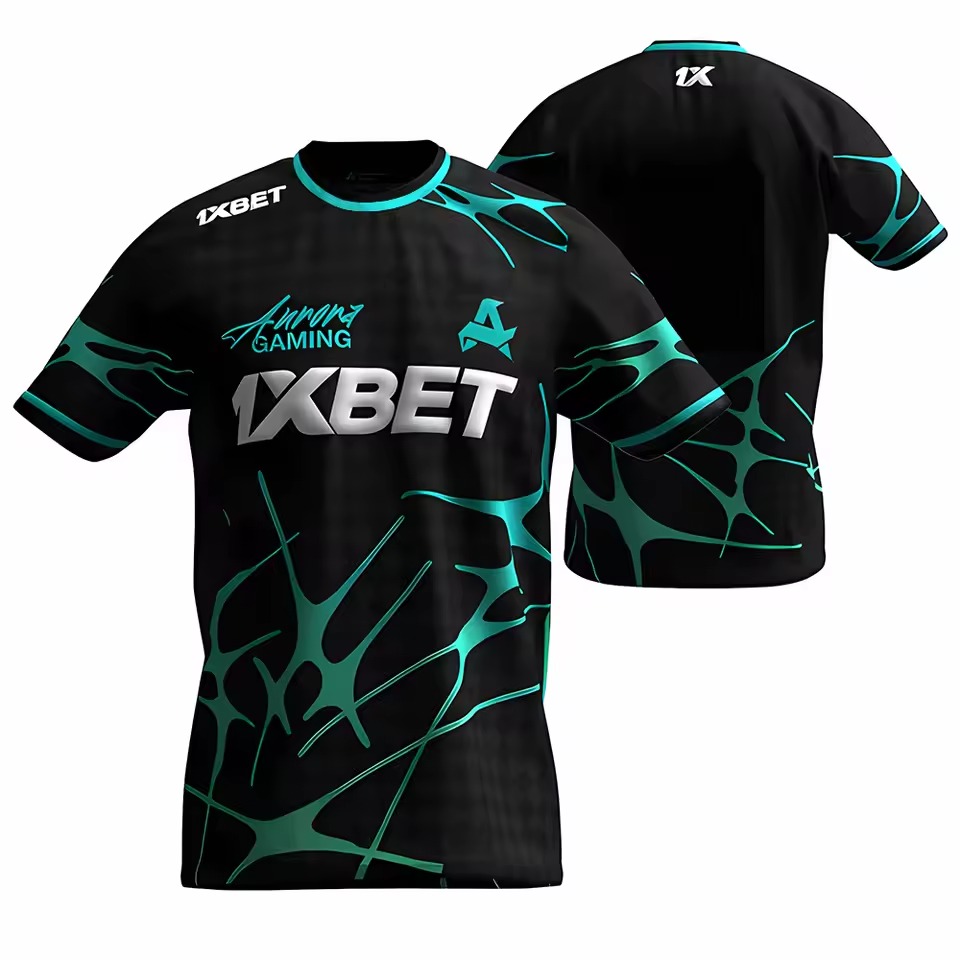 Aurora Gaming E-sports Club Ne - Custom Esports Gaming Jersey 评论和价格