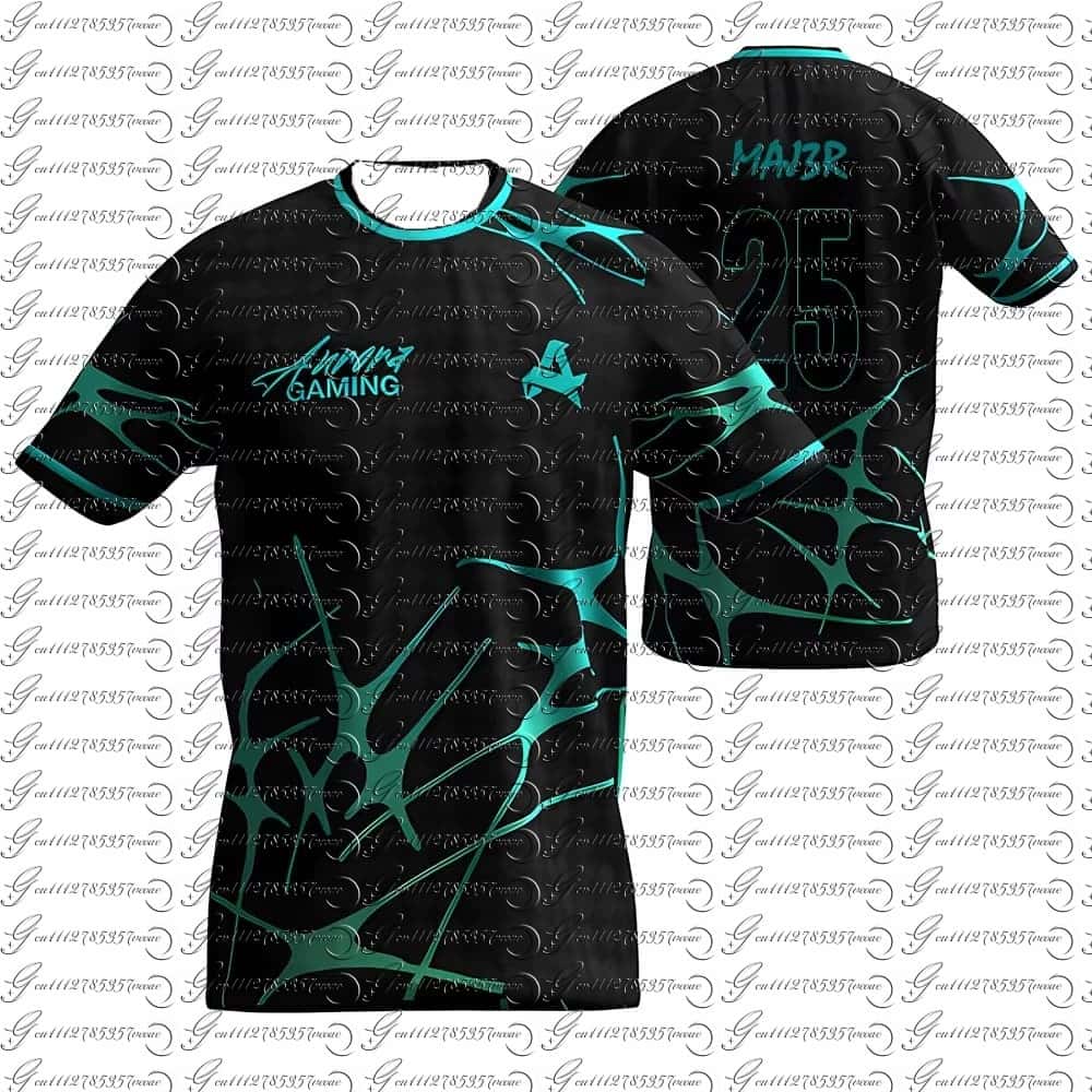 Aurora Gaming E-sports Club Ne - Custom Esports Gaming Jersey 评论和价格