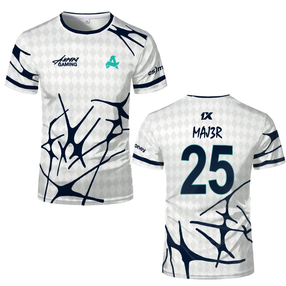 Esports Team Aurora Gaming Jer - Custom Esports Gaming Jersey 评论和价格
