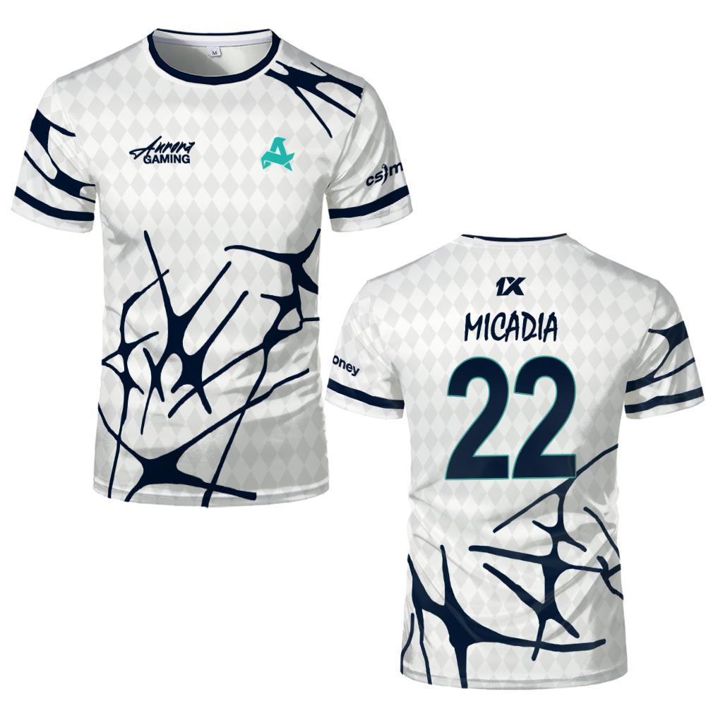 Esports Team Aurora Gaming Jer - Custom Esports Gaming Jersey 评论和价格