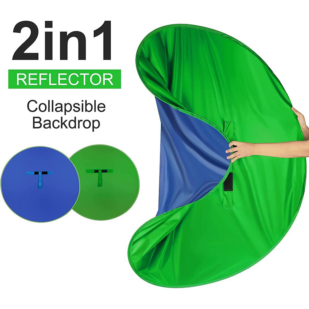 Portable Chromakey Chair Photo - Green Screen Collapsible 评论和价格