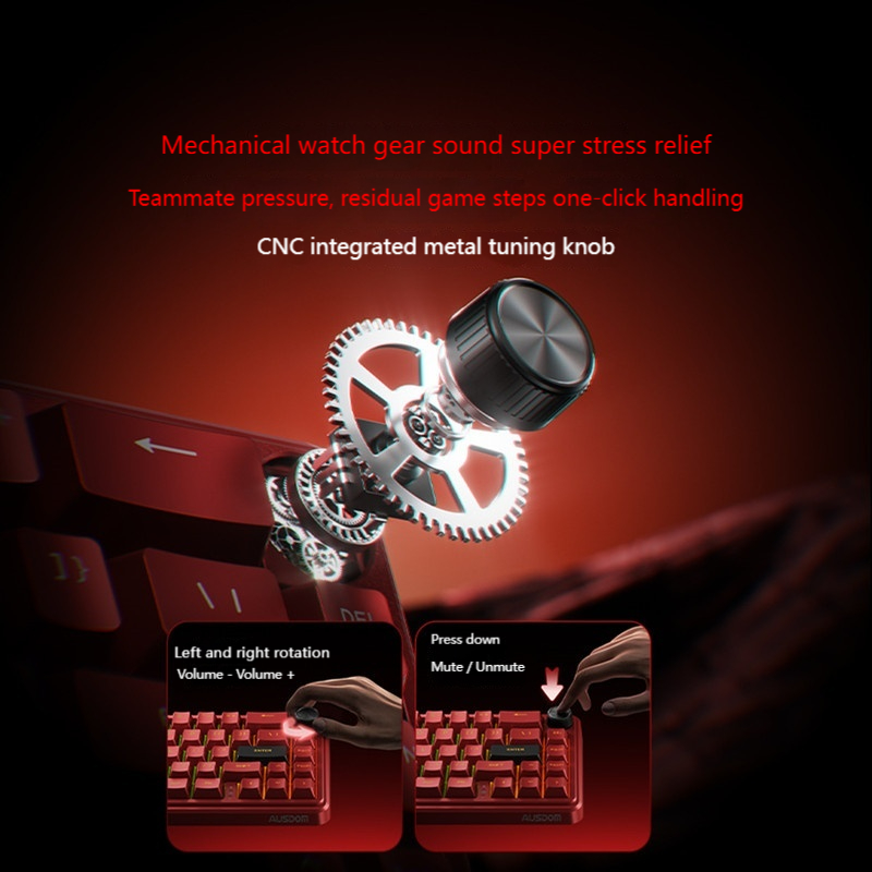 AUSDOM Zeus68 Magnetic Axis Me - Esports Gaming Competition 评论和价格